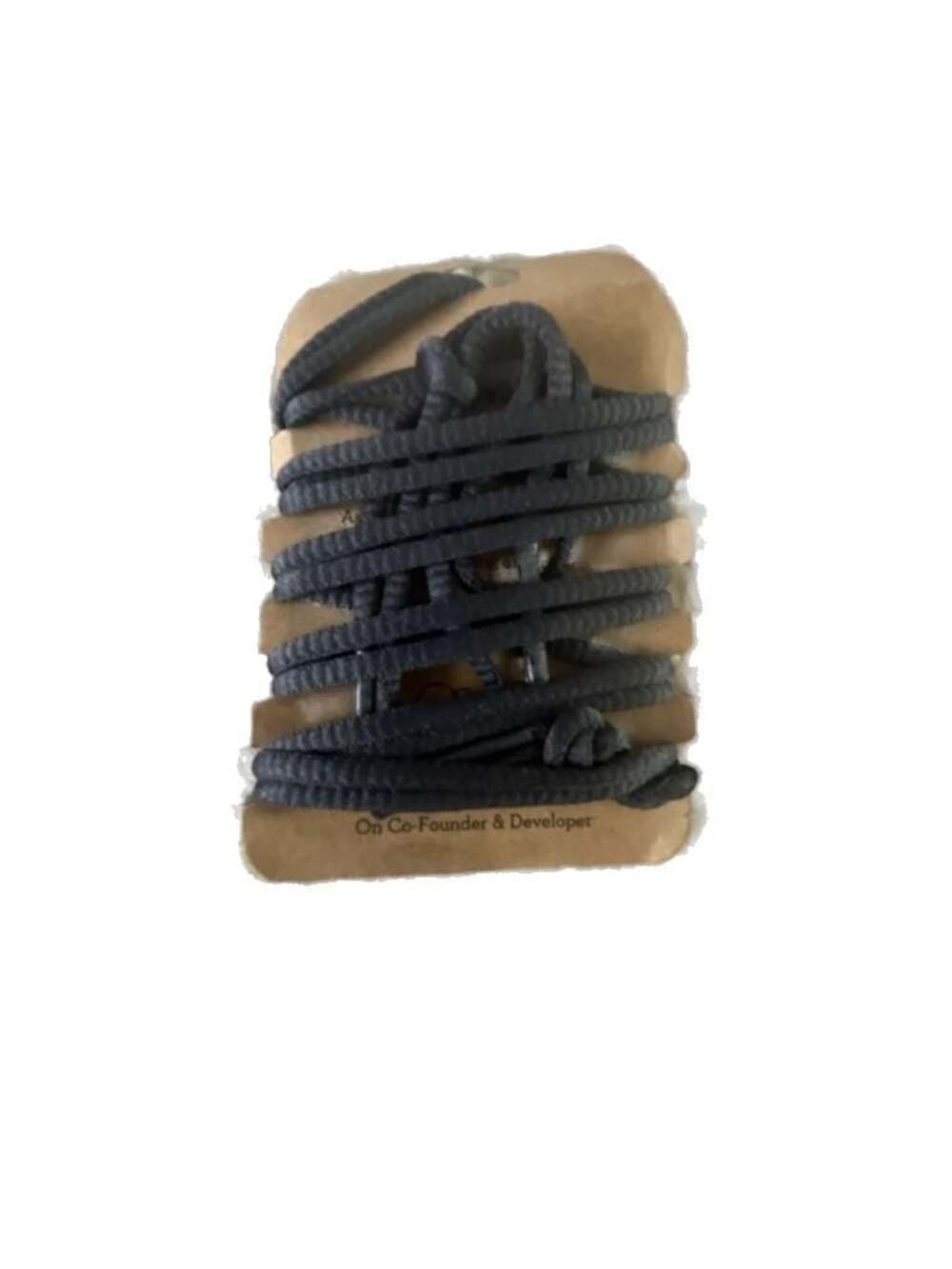 On Running Replacement Sneaker Shoelaces - Dark Grey